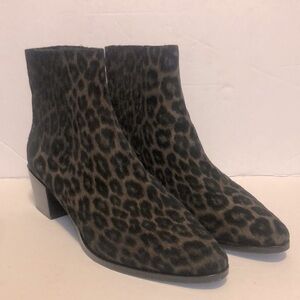 Rag & Bone Women’s Rover Black Cheetah Print Ankle Boots